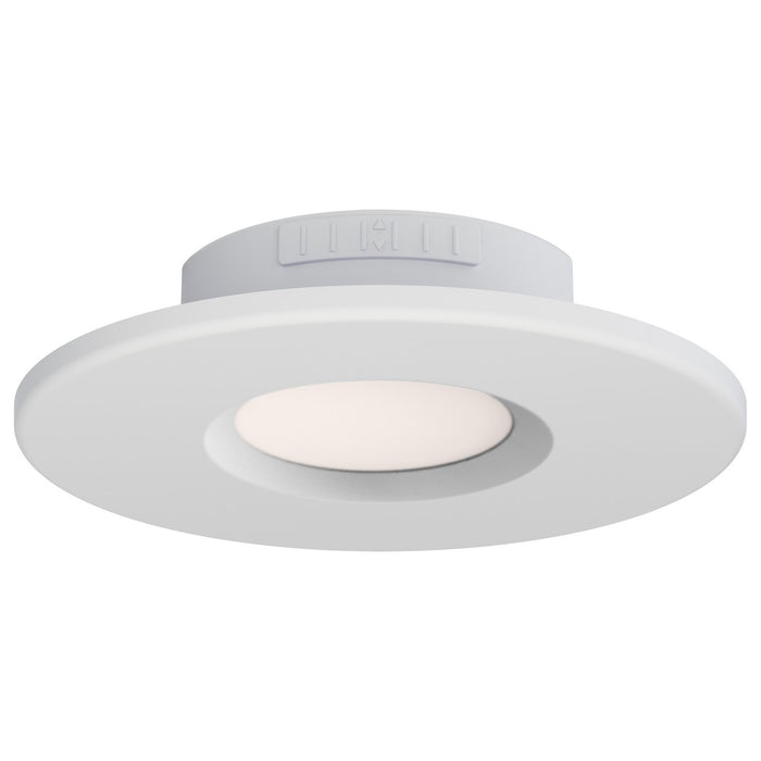 Snug LED Recessed Surface Mount in White