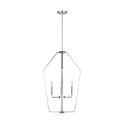 Kennan Large 4-Light Pendant in Brushed Nickel