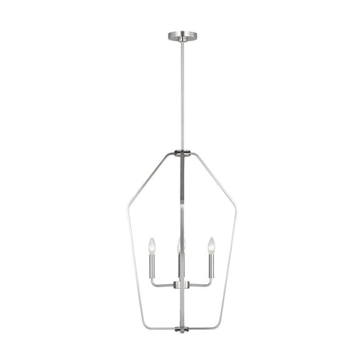 Kennan Large 4-Light Pendant in Brushed Nickel