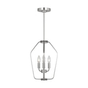 Kennan 3-Light Pendant in Brushed Nickel