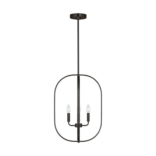Loretto 4-Light Lantern Pendant in Midnight Black