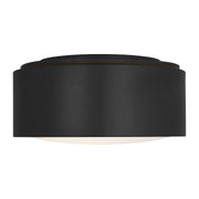 Albee 10" Flush Mount in Midnight Black