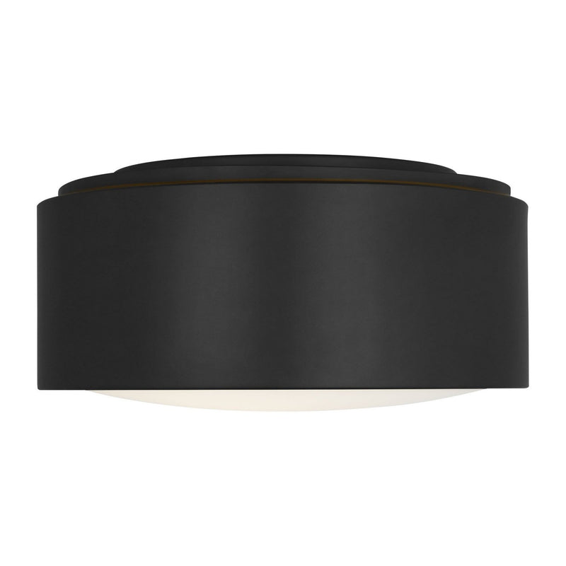Albee 10" Flush Mount in Midnight Black