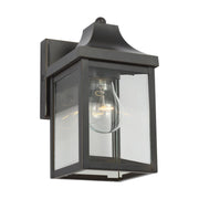 Say Brook 8.5" Outdoor Wall Lantern in Antique Bronze
