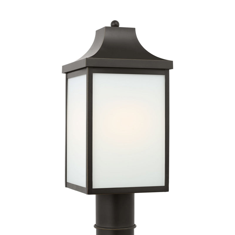 Say Brook Outdoor Post Light in Antique Bronze