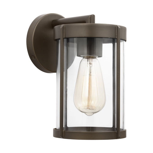 Luning 10" Outdoor Wall Lantern in Antique Bronze