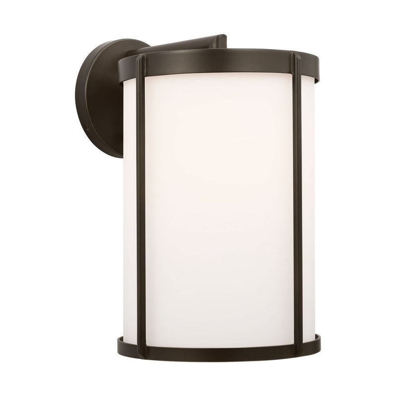 Luning 15" Outdoor Wall Lantern in Antique Bronze