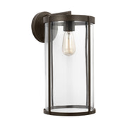 Luning 18.5" Outdoor Wall Lantern in Antique Bronze