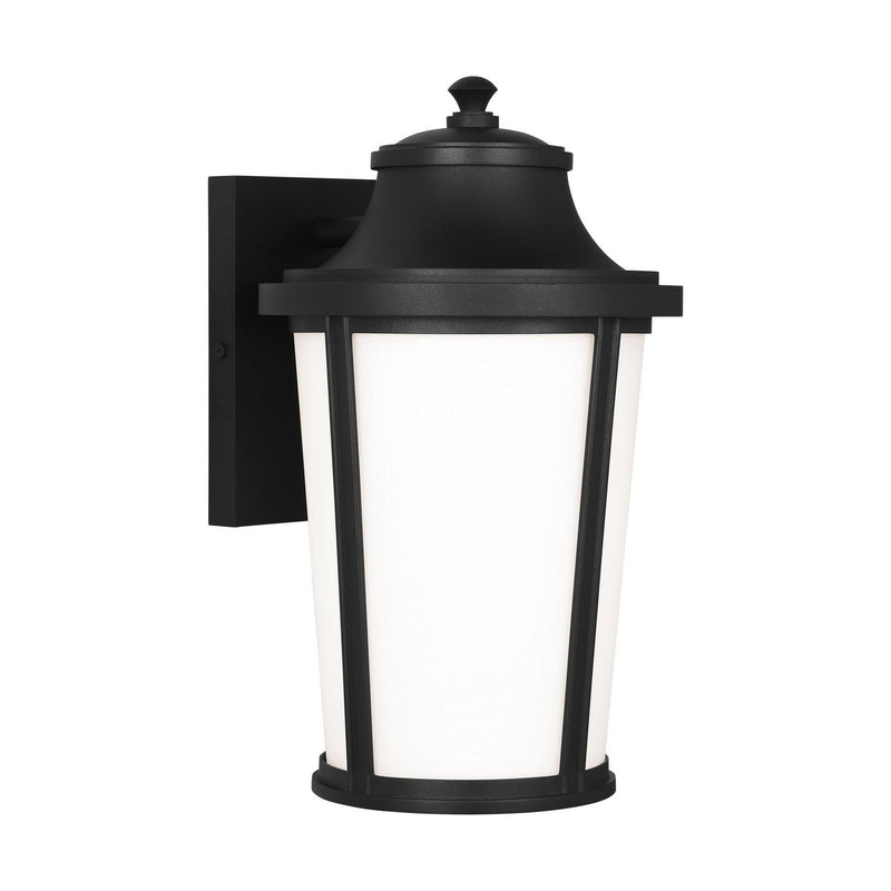 Portola 14" Outdoor Wall Lantern in Textured Black