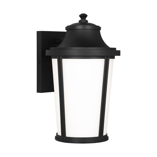 Portola 14" Outdoor Wall Lantern in Textured Black