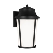 Portola 18" Outdoor Wall Lantern in Textured Black