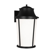 Portola 24" Wide Outdoor Wall Lantern in Textured Black
