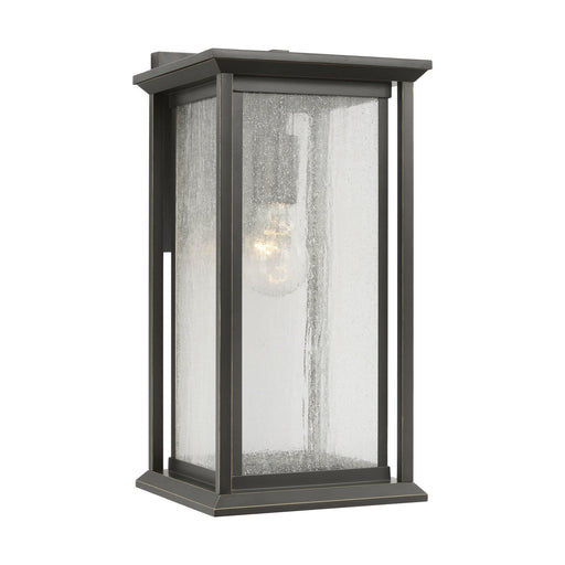 Audley 15" Outdoor Wall Lantern in Antique Bronze