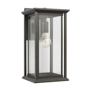 Audley 15" Outdoor Wall Lantern in Antique Bronze