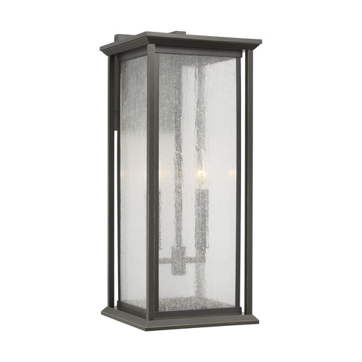 Audley 2-Light 20" Outdoor Wall Lantern in Antique Bronze