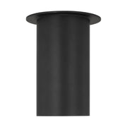 Archer Small Flush Mount in Midnight Black