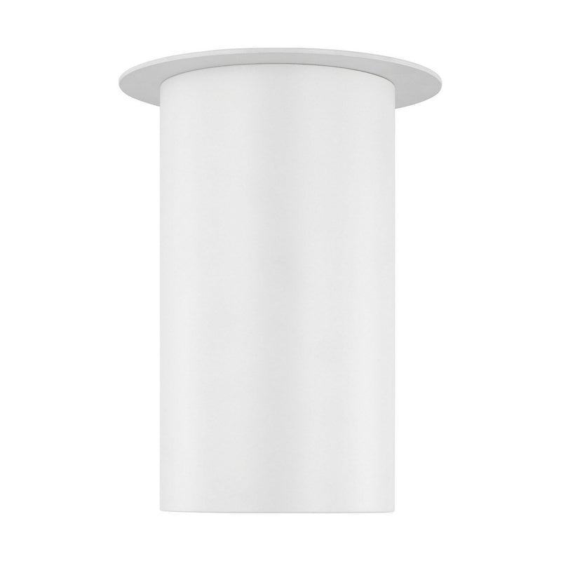 Archer Small Flush Mount in Matte White