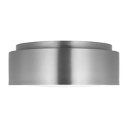 Dartmore 2-Light Medium Flush Mount in Brushed Nickel