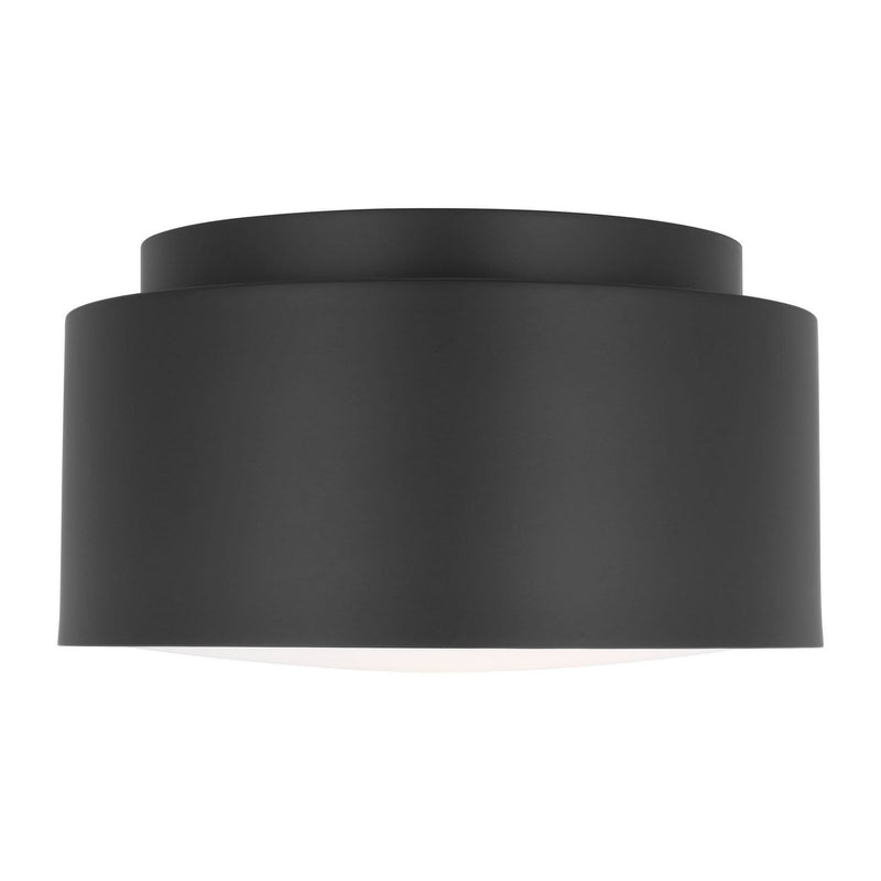 Dartmore Small Flush Mount in Midnight Black
