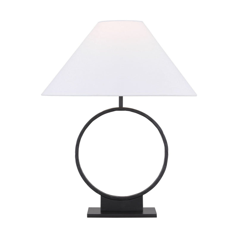 Orion Table Lamp in Aged Iron