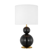 Suki Medium Table Lamp in Gloss Black
