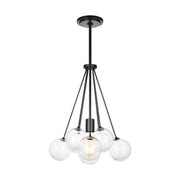 Bronzeville Medium Pendant in Midnight Black