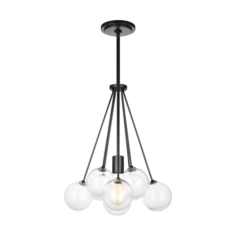 Bronzeville Medium Pendant in Midnight Black