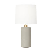 Shanghai Large Table Lamp in White Crackle