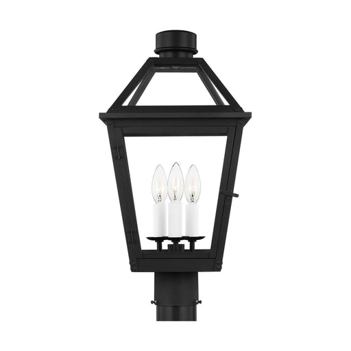 Hyannis Medium 3-Light Outdoor Post Light in Textured Black