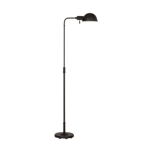 Belmont Large Task Floor Lamp in Aged Iron