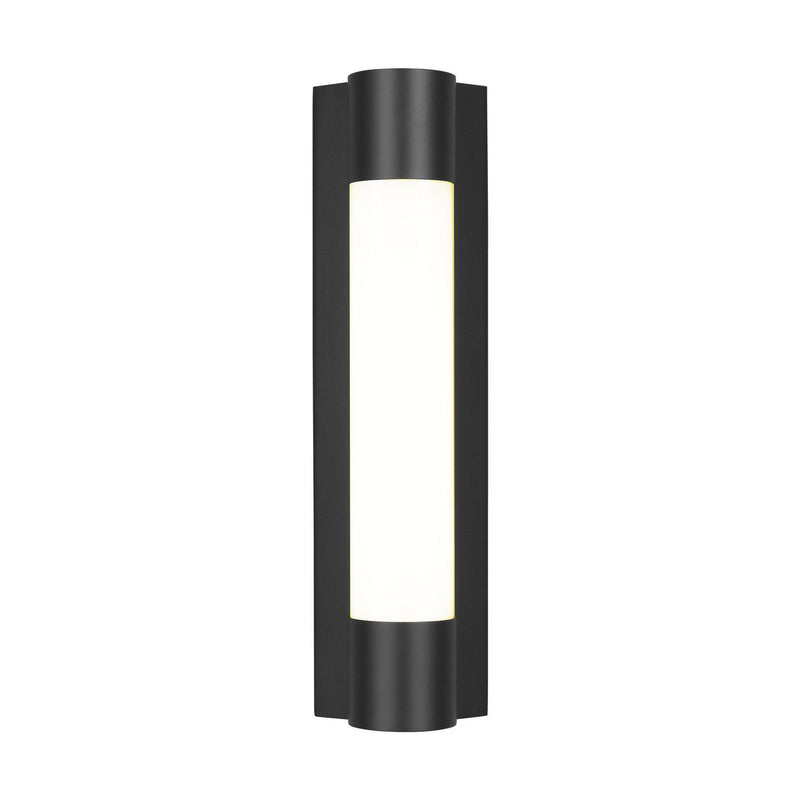 Loring Small Bath Sconce in Midnight Black
