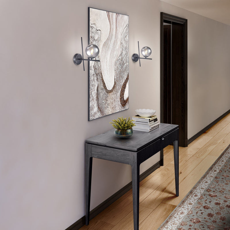 Modena Wall Sconce in Black