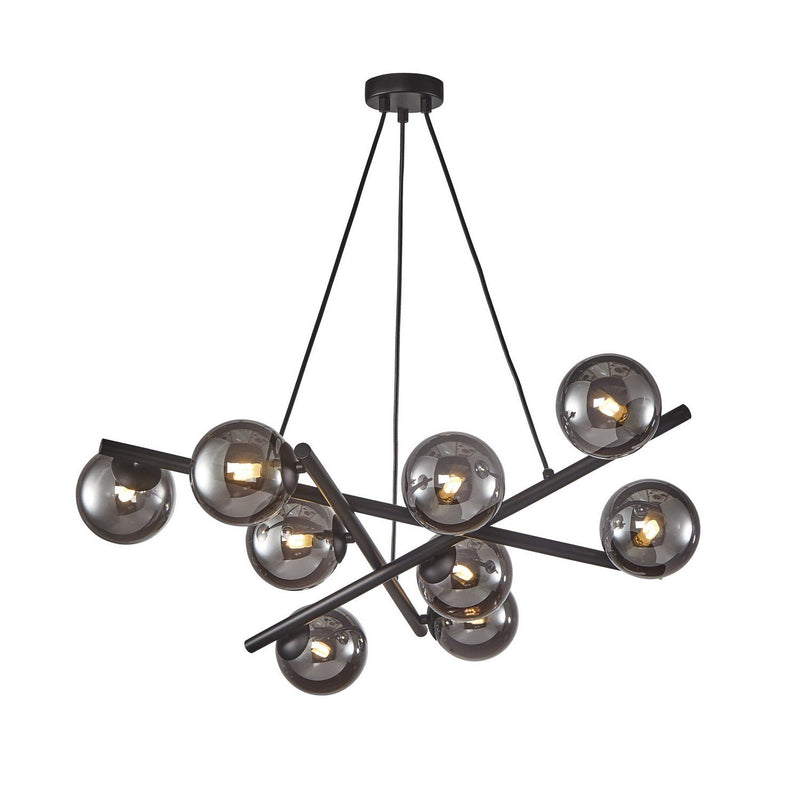 Modena 9-Light Chandelier in Matte Black