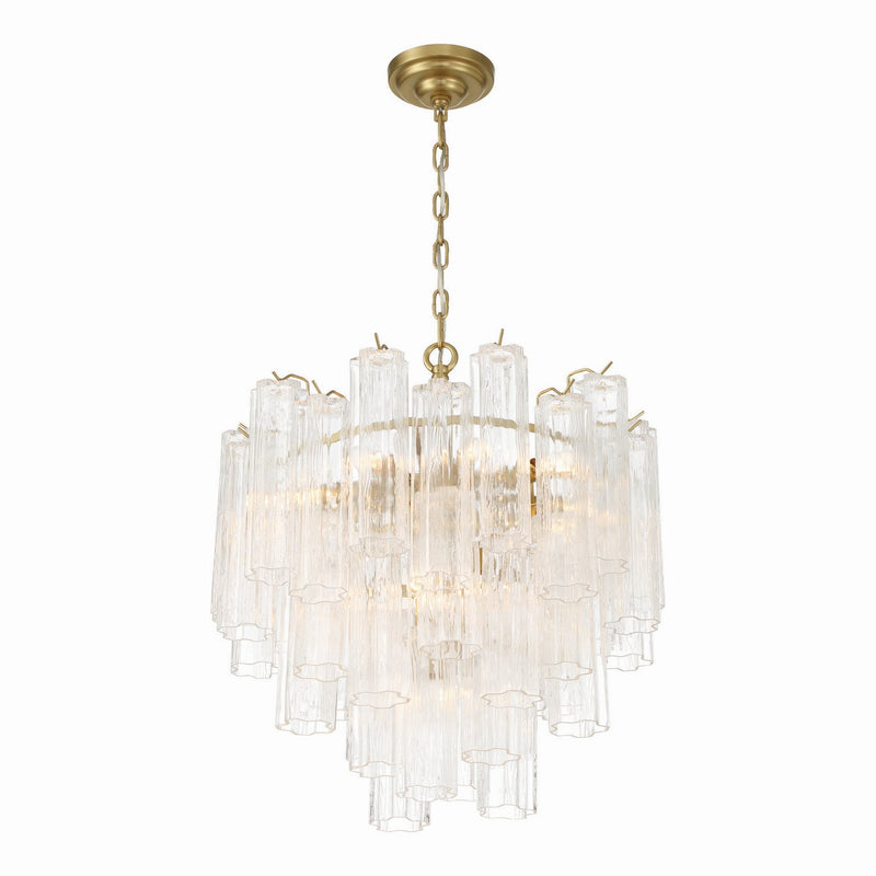 Sophia 11-Light Chandelier in Brass