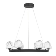 Castello 6-Light Chandelier in Matte Black