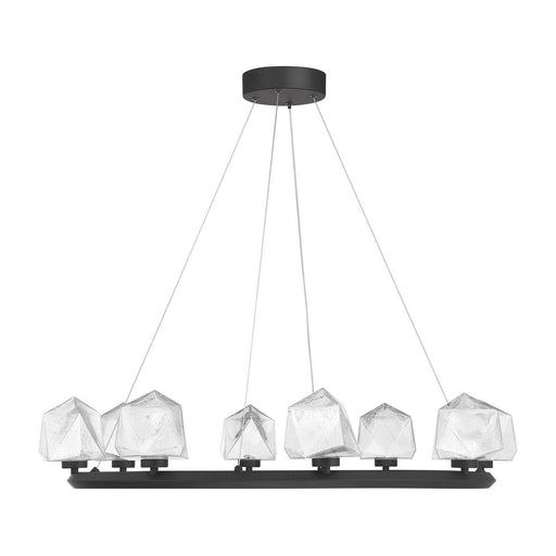 Castello 8-Light Chandelier in Matte Black