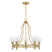 Allston 5-Light Chandelier in Warm Brass