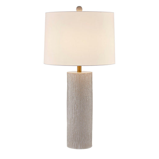 Amanda Table Lamp in Distressed White
