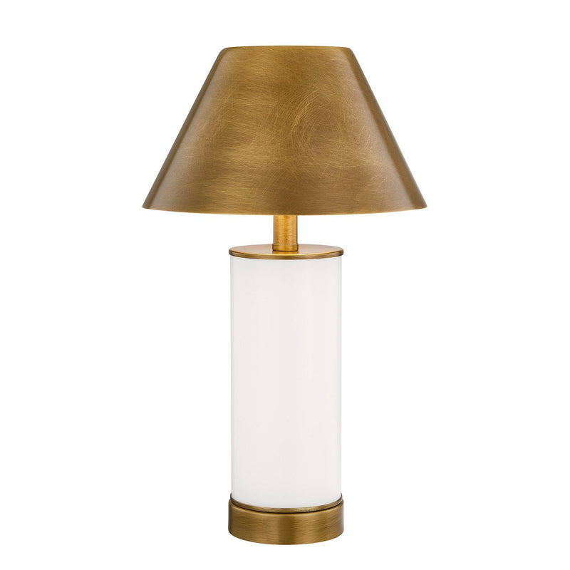 Molly Rechargeable LED Table Lamp in Blanc De Blanc