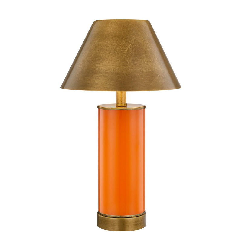 Molly Rechargeable LED Table Lamp in Exuberance Orange