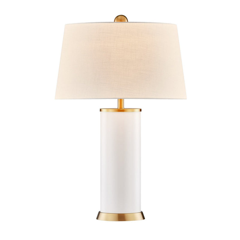 Melissa Table Lamp in Blanc de Blanc