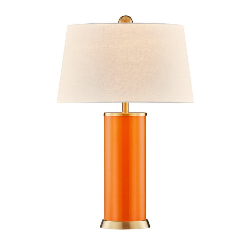 Melissa Table Lamp in Exuberance Orange