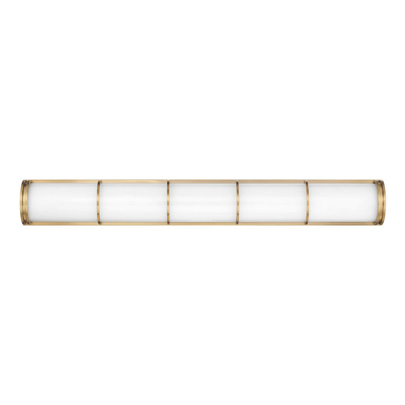 Harper 36" LED Bath Vanity Light in Warm Brass