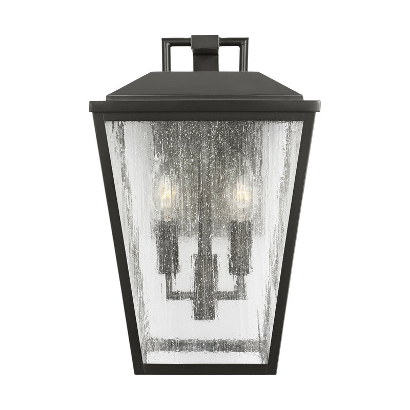 Kennewick Medium 2-Light Outdoor Wall Lantern in Antique Bronze
