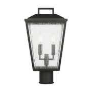 Kennewick Medium 2-Light Outdoor Post Light in Textured Black