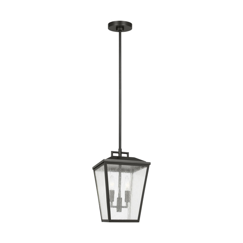 Kennewick Medium 2-Light Outdoor Lantern Pendant in Antique Bronze