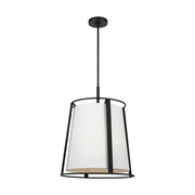Cortes 2-Light Large Pendant in Midnight Black