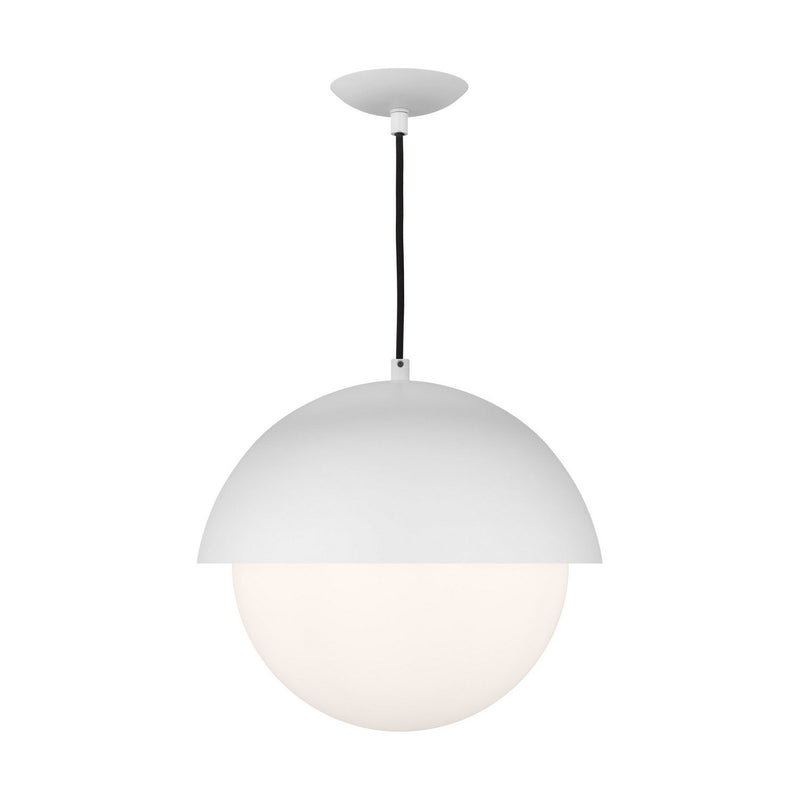 Hyde Large Pendant in Matte White