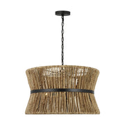 Thurlo Medium 3-Light Pendant in Midnight Black