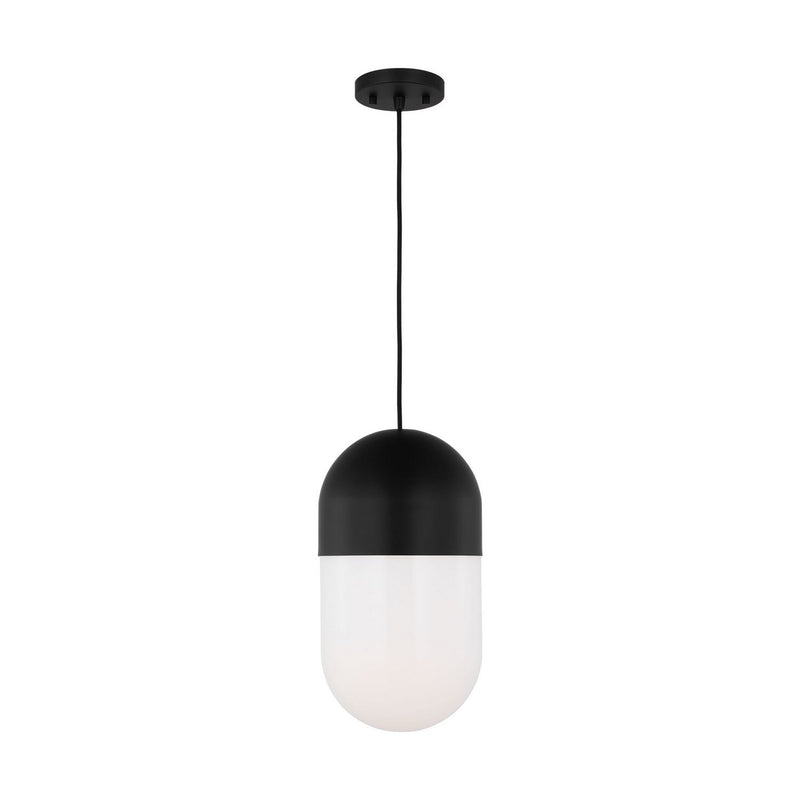 Foster Medium Pendant in Midnight Black